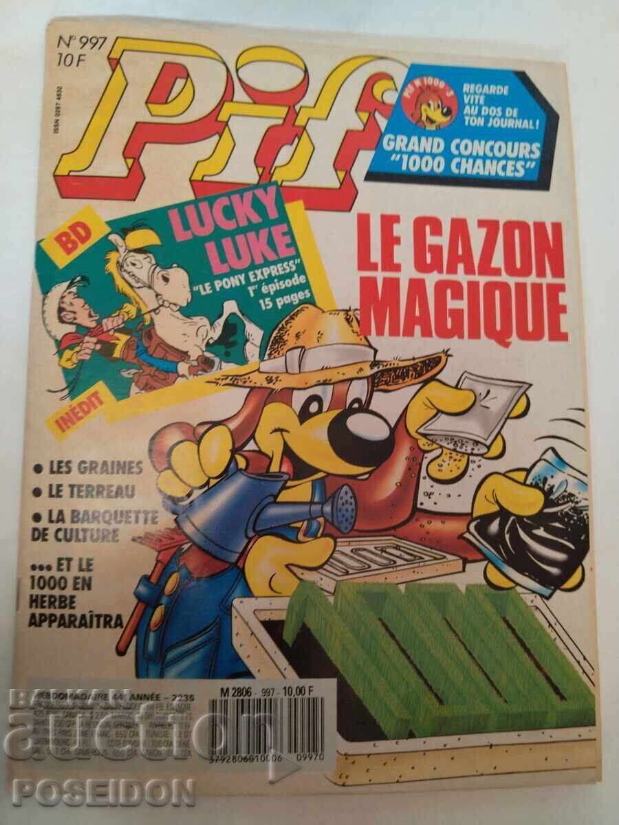 Auction PIF PIF RETRO COMICS - 7 pieces Auction PIF PIF RETRO COMICS - 7 pieces