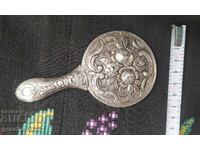 Antique Silver Mirror - 900 Grade