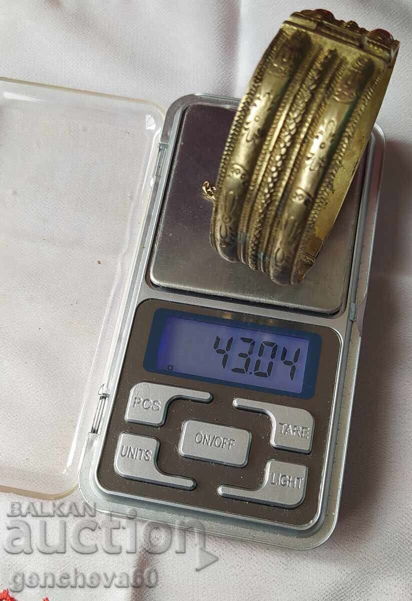 Revival-era woven bracelet/Costume - 7