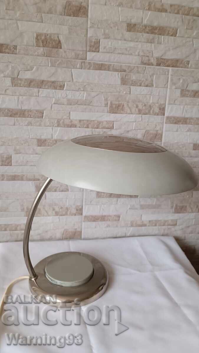 Стара настолна лампа - BAUHAUS - VEB Leuchtenbau - 1960"г. - 5