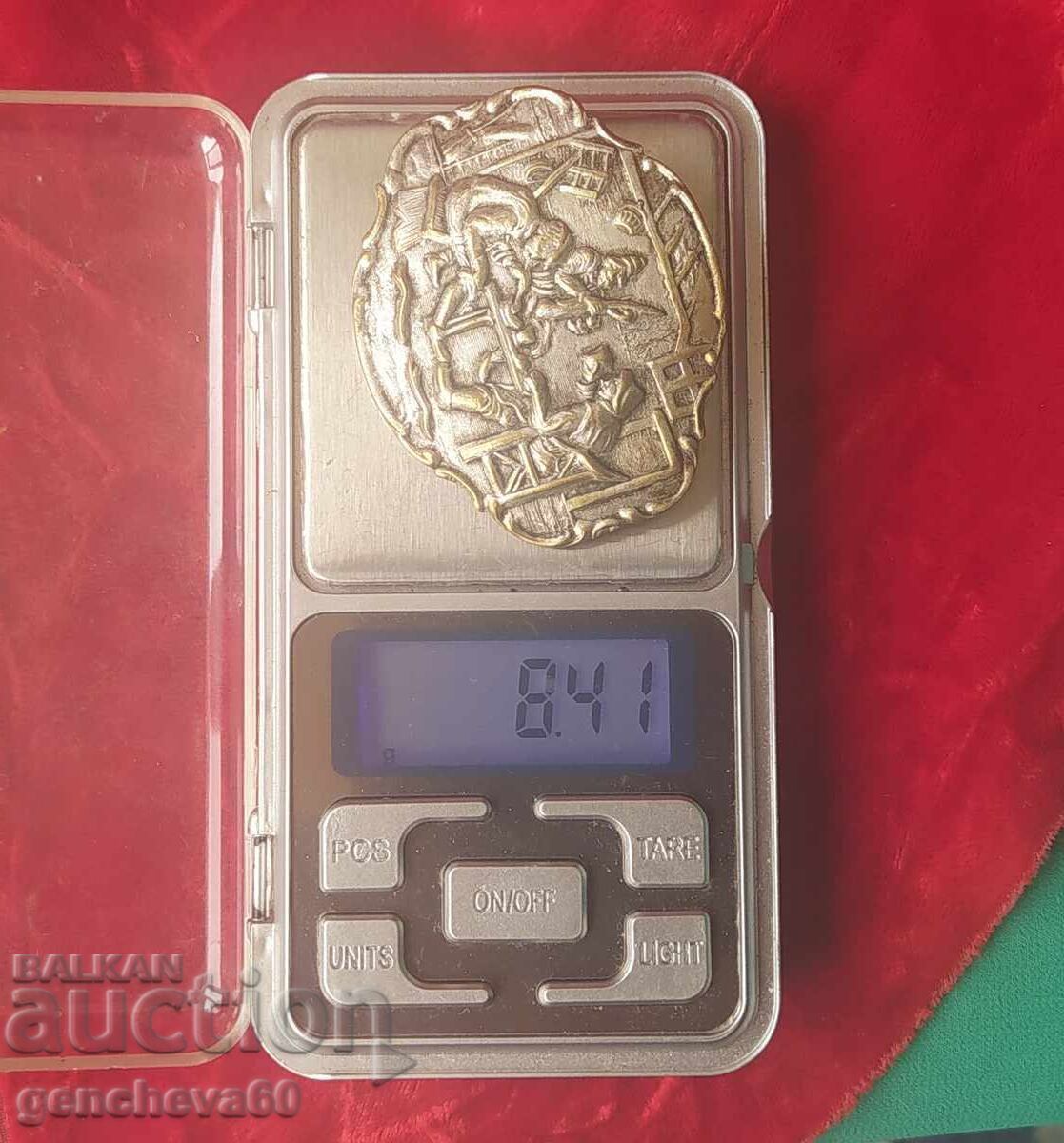 Αντίκα καρφίτσα καρφίτσα - ασημένια - 7