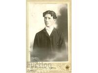 СТАРА ФОТОГРАФИЯ - КАРТОН - БР. ХАДЖОЛЯН – ВАРНА - М0469