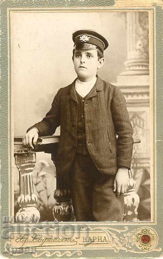 СТАРА ФОТОГРАФИЯ - КАРТОН - БР. ХАДЖОЛЯН – ВАРНА - М0470 СТАРА ФОТОГРАФИЯ - КАРТОН - БР. ХАДЖОЛЯН – ВАРНА - М0470