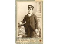 СТАРА ФОТОГРАФИЯ - КАРТОН - БР. ХАДЖОЛЯН – ВАРНА - М0470