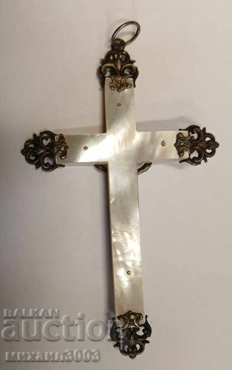 Antique Mother-of-Pearl Cross, Handmade with price 159.00 BGN | € 81.30