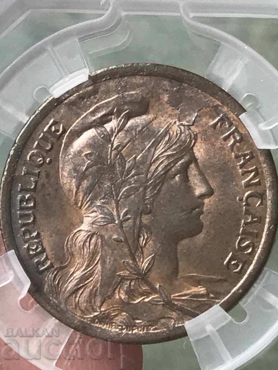 Γαλλία 10 λεπτά 1916 υψηλή ποιότητα MS 63 Γαλλία 10 λεπτά 1916 υψηλή ποιότητα MS 63