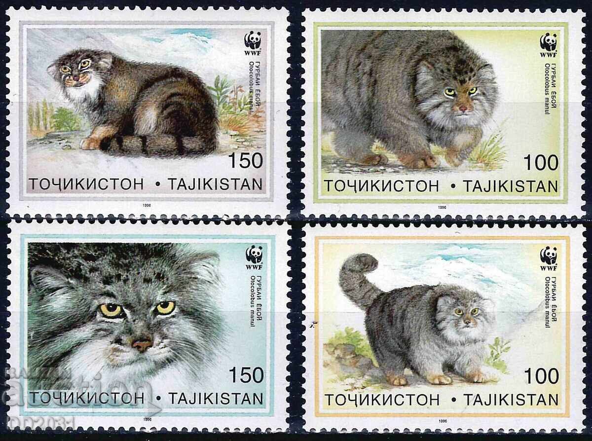 Tadjikistan 1996 - faună MNH