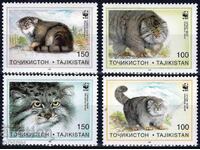 Tadjikistan 1996 - faună MNH