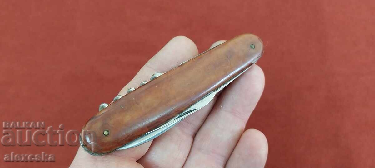 Auction Old knife - "CONTENTO" Auction Old knife - "CONTENTO"