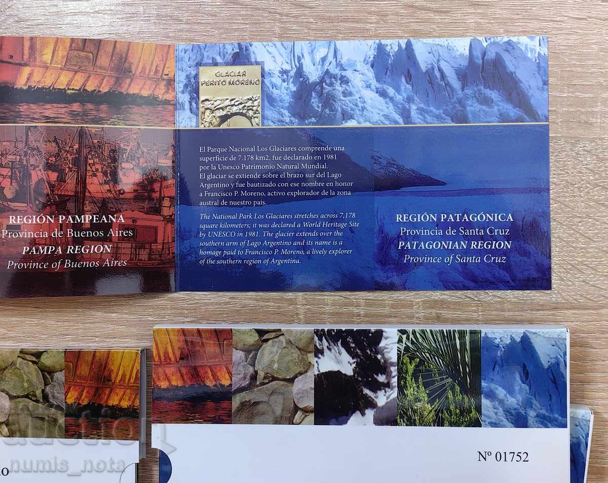 Лот 5 броя Юбилейни монети 2010 г. Аржентина - в банкова опа с цена 80.00 лв. | € 40.90