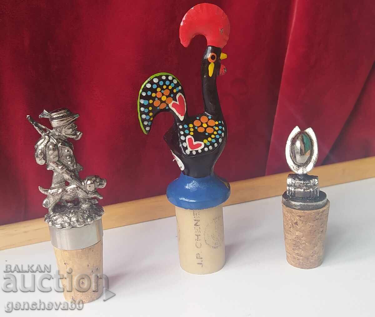 Collectible metal bottle stoppers with price € 21.00 | 41.07 BGN Collectible metal bottle stoppers with price € 21.00 | 41.07 BGN