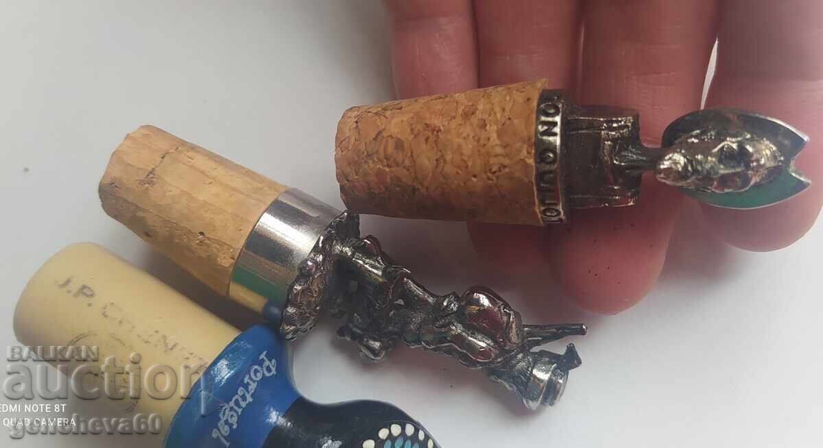 Figurine metalice de colecție - dopuri pentru sticle - 5