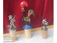 Колекционерски метални фигури-тапи за бутилка