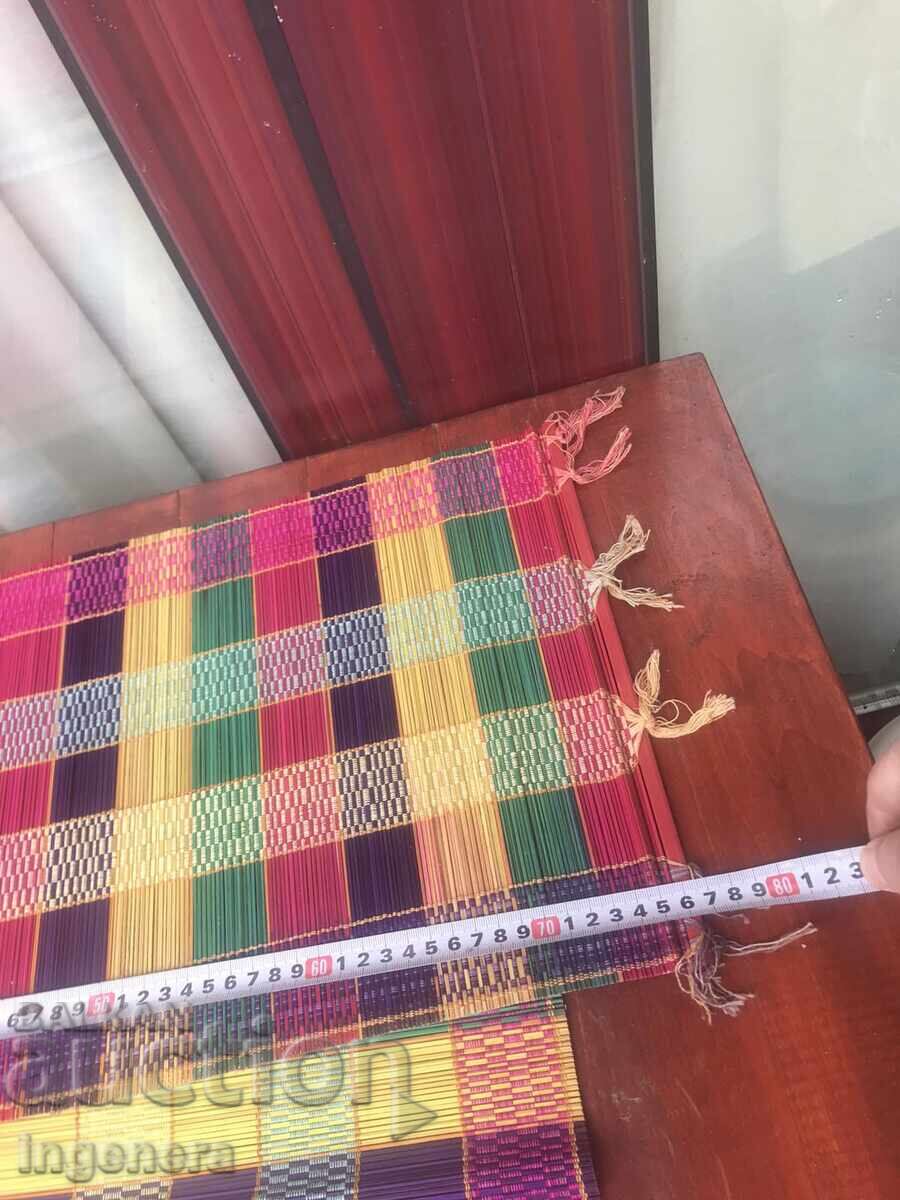 Delivery of PLACEMATS FOR FOOD, WOVEN - 6 + 1 PIECES Delivery of PLACEMATS FOR FOOD, WOVEN - 6 + 1 PIECES