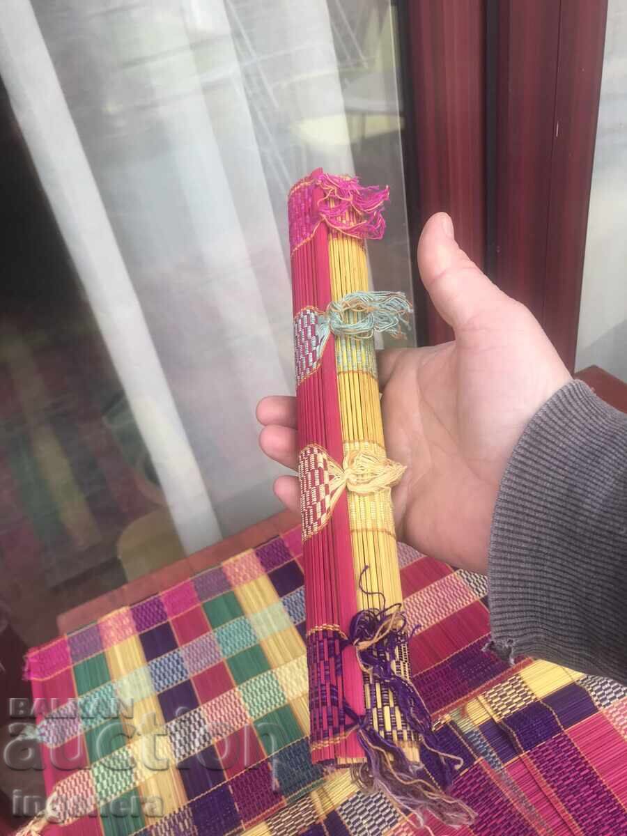 PLACEMATS FOR FOOD, WOVEN - 6 + 1 PIECES - 5 PLACEMATS FOR FOOD, WOVEN - 6 + 1 PIECES - 5