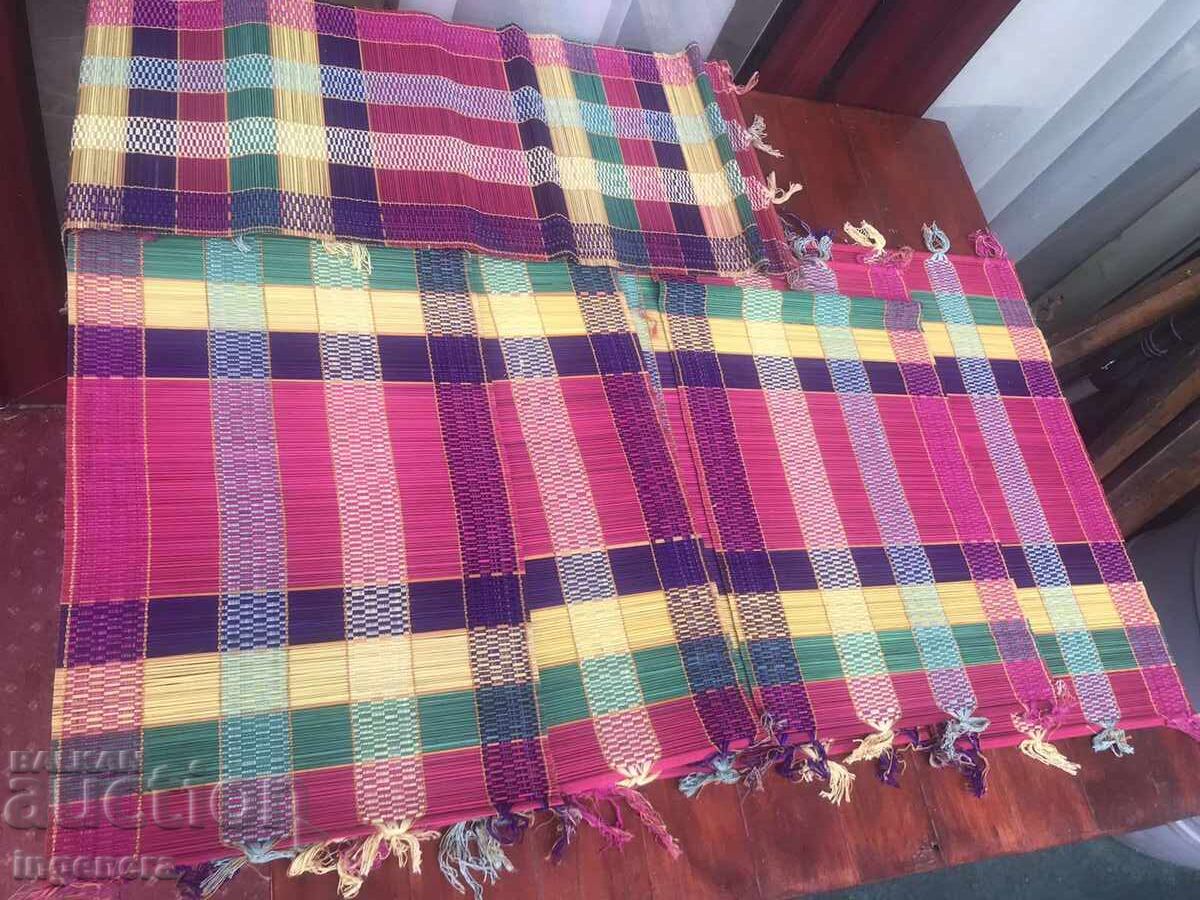 PLACEMATS FOR FOOD, WOVEN - 6 + 1 PIECES PLACEMATS FOR FOOD, WOVEN - 6 + 1 PIECES