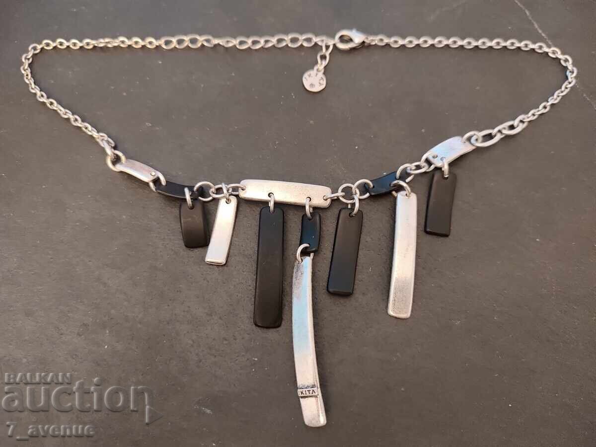 Necklace, IKITA, pendant, silver-plated ART, 28.03.2025 with price 49.00 BGN | € 25.05 Necklace, IKITA, pendant, silver-plated ART, 28.03.2025 with price 49.00 BGN | € 25.05