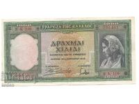 Ελλάδα-1.000 Δραχμές-1939-P# 110a-Γεώργιος Β'-Χαρτονόμισμα