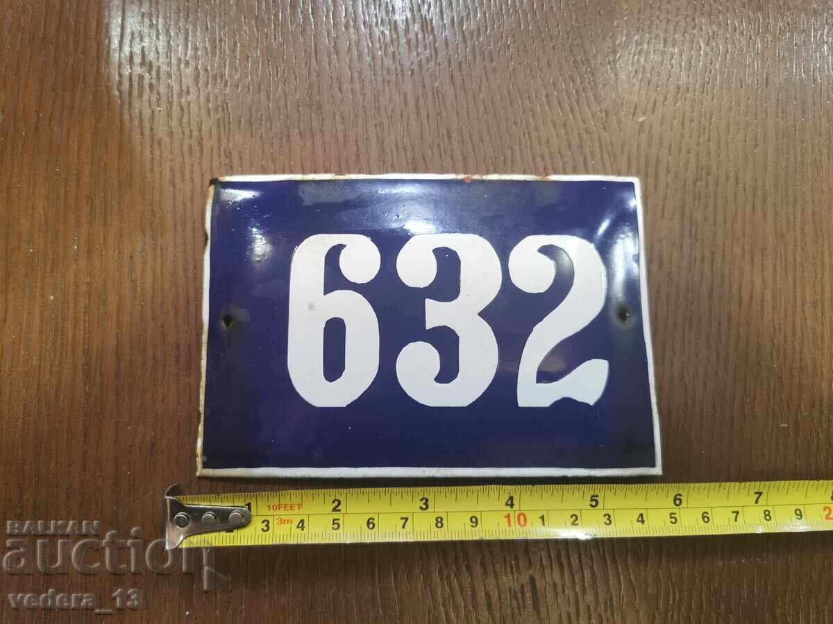 OLD ENAMEL SIGN with price 15.00 BGN | € 7.67 OLD ENAMEL SIGN with price 15.00 BGN | € 7.67