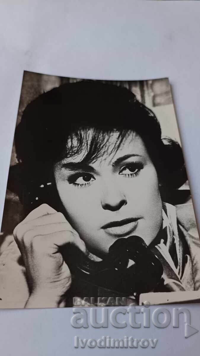 Postcard of Jirina Bohdalova Postcard of Jirina Bohdalova