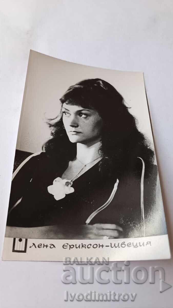 Postcard Lena Ericsson - Sweden Postcard Lena Ericsson - Sweden
