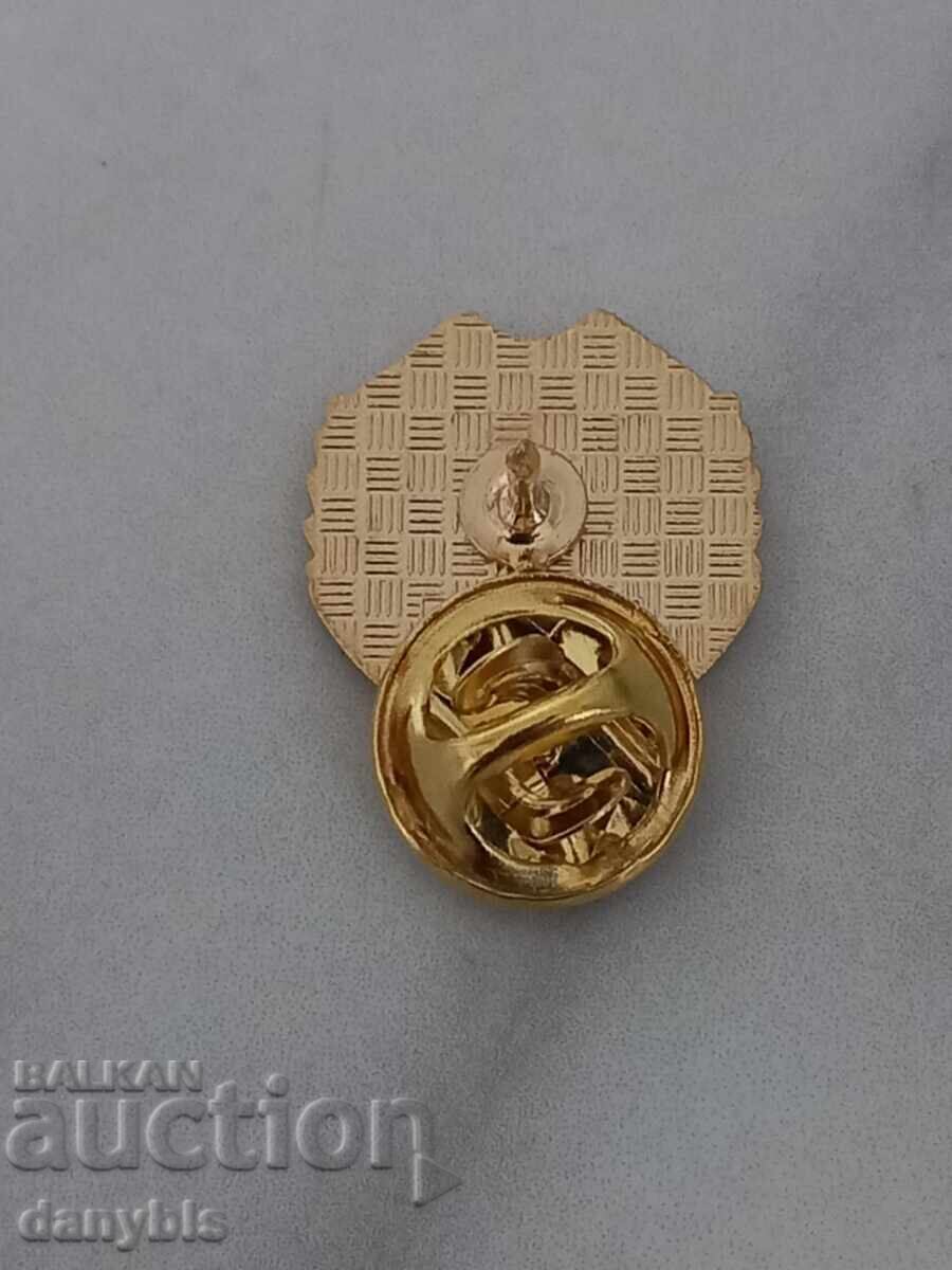 Football badge - FC Bdin Vidin 100 years - enamel with price 30.00 BGN | € 15.34 Football badge - FC Bdin Vidin 100 years - enamel with price 30.00 BGN | € 15.34