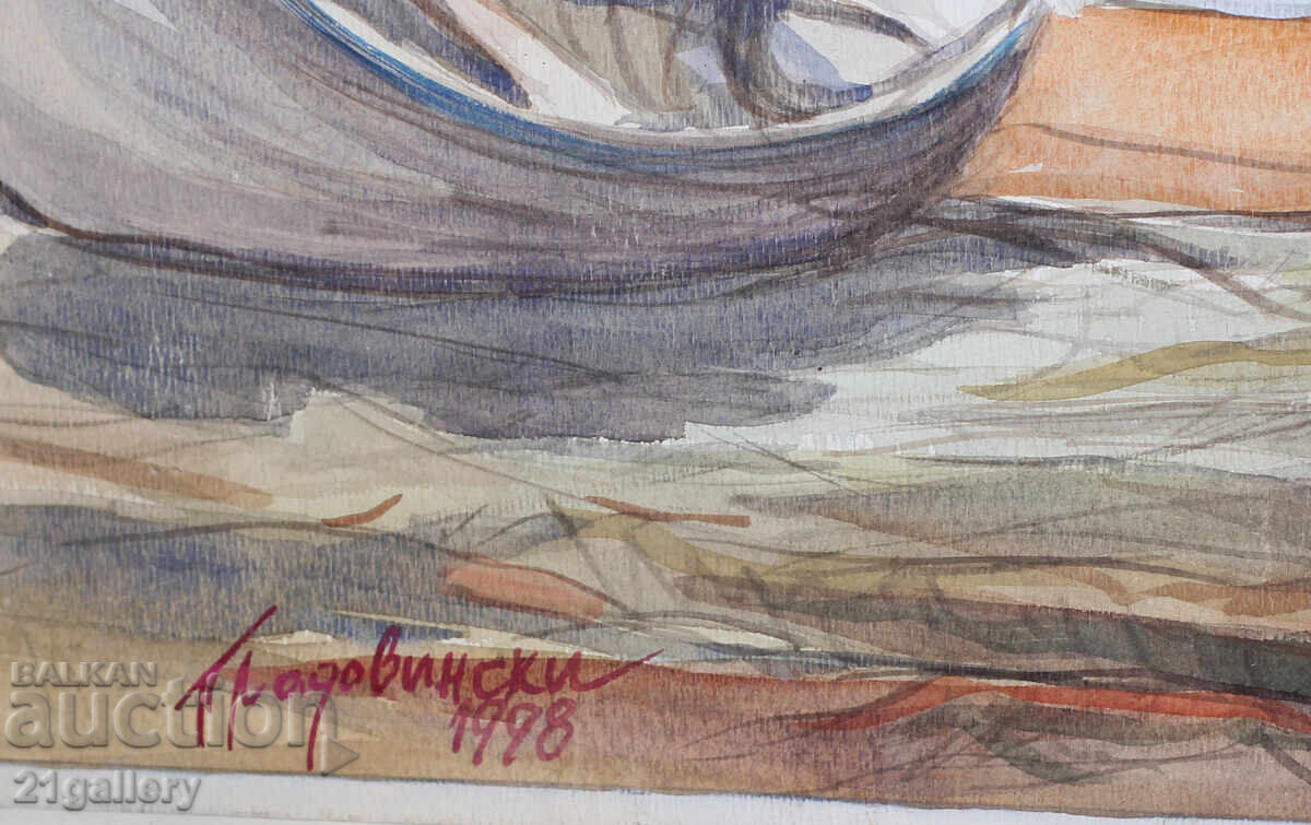 Петър Ладовински Морски пейзаж 1998г. - 6