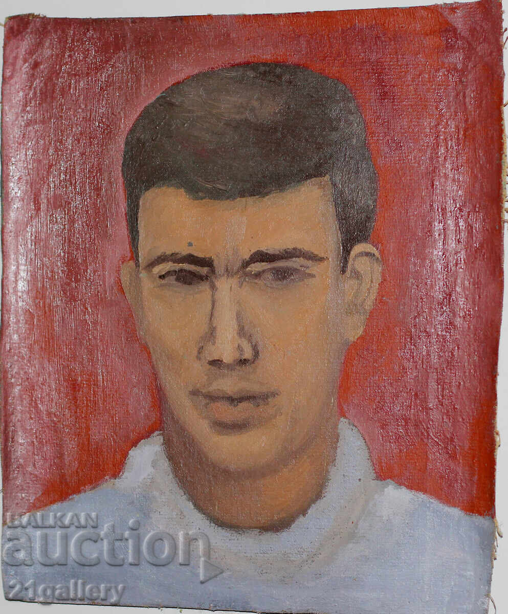 Licitație Tablou vechi, ulei pe pânză, portret Licitație Tablou vechi, ulei pe pânză, portret