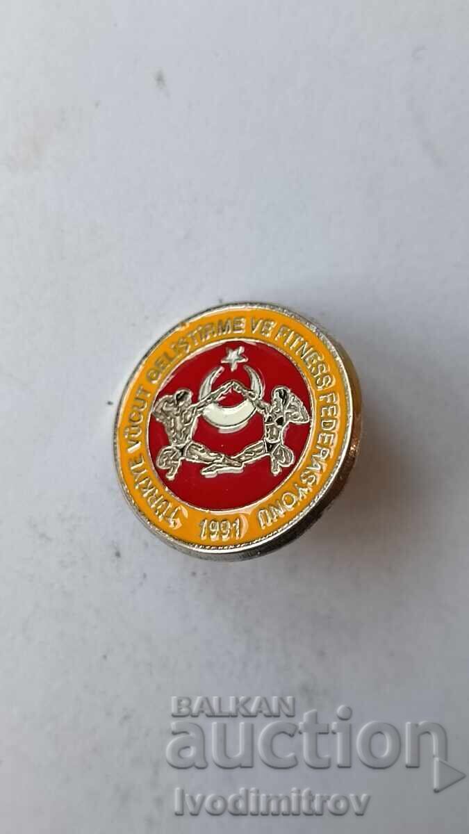 Badge Federation for Bodybuilding and Fitness of Turkey 1991