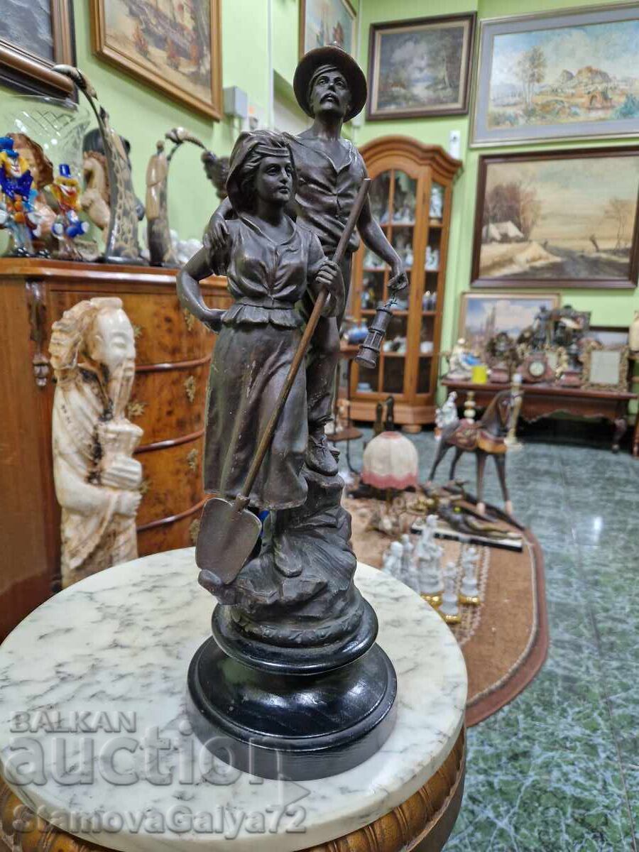 Δημοπρασία Αντίκα γαλλική φιγούρα αγαλματίδιο σύνθεση Δημοπρασία Αντίκα γαλλική φιγούρα αγαλματίδιο σύνθεση