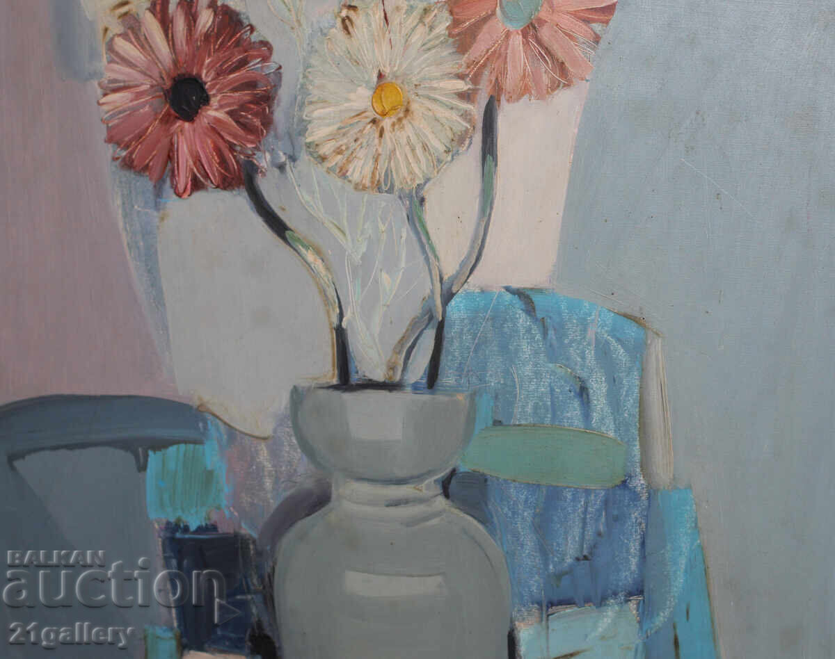 Delivery of Mila Santova (1954 - ) Still Life with Flowers Delivery of Mila Santova (1954 - ) Still Life with Flowers