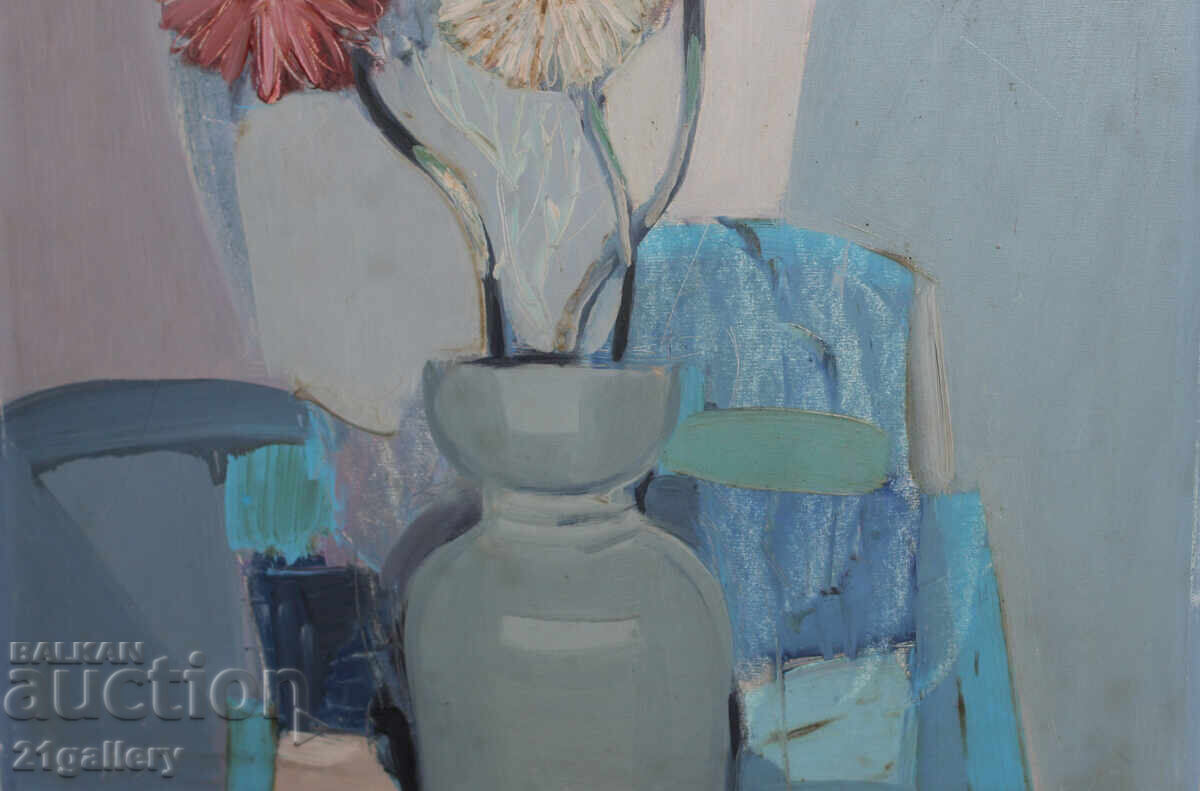 Mila Santova (1954 - ) Still Life with Flowers - 5 Mila Santova (1954 - ) Still Life with Flowers - 5
