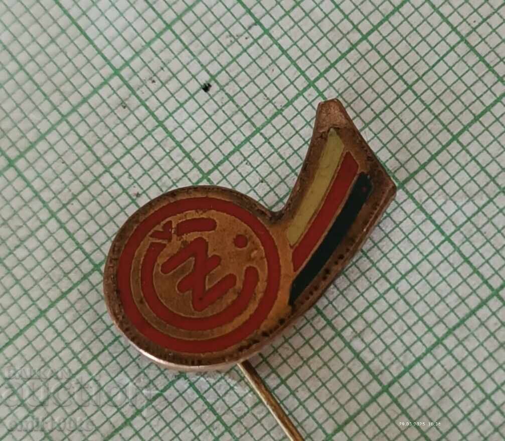 Auction Badge - Logo Motor and Weapon CZ Czechoslovakia Ceska Zbrojovka Auction Badge - Logo Motor and Weapon CZ Czechoslovakia Ceska Zbrojovka