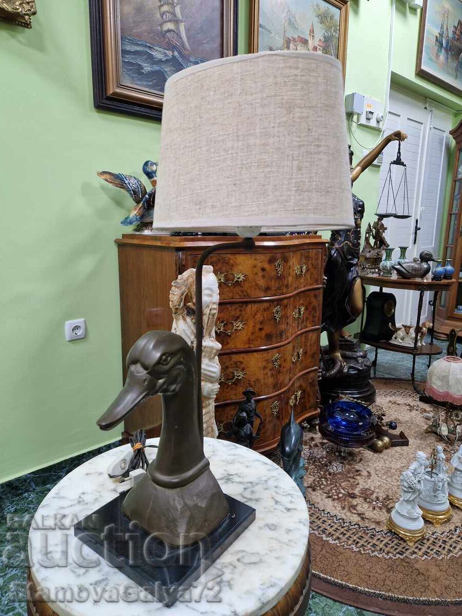 Unique antique designer table lamp