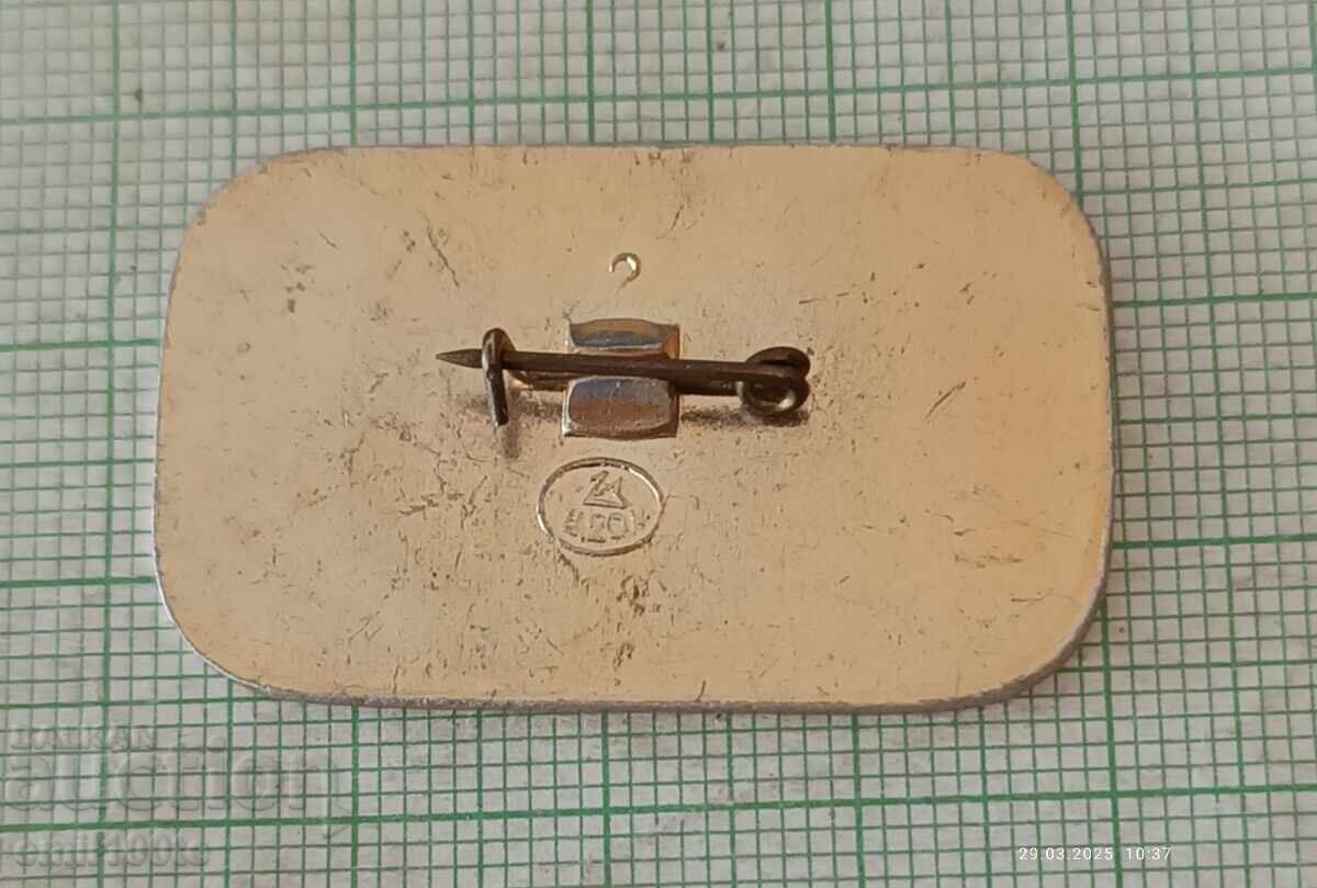 Delivery of Badge - Helicopter MI-1 Civil Aviation USSR