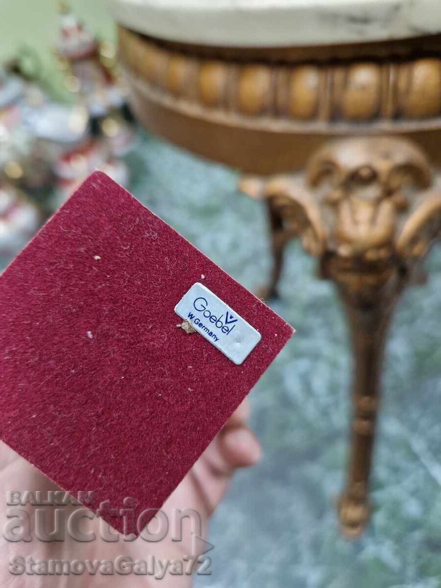 Уникален чифт антикварни порцеланови бюстове Goebel - 7