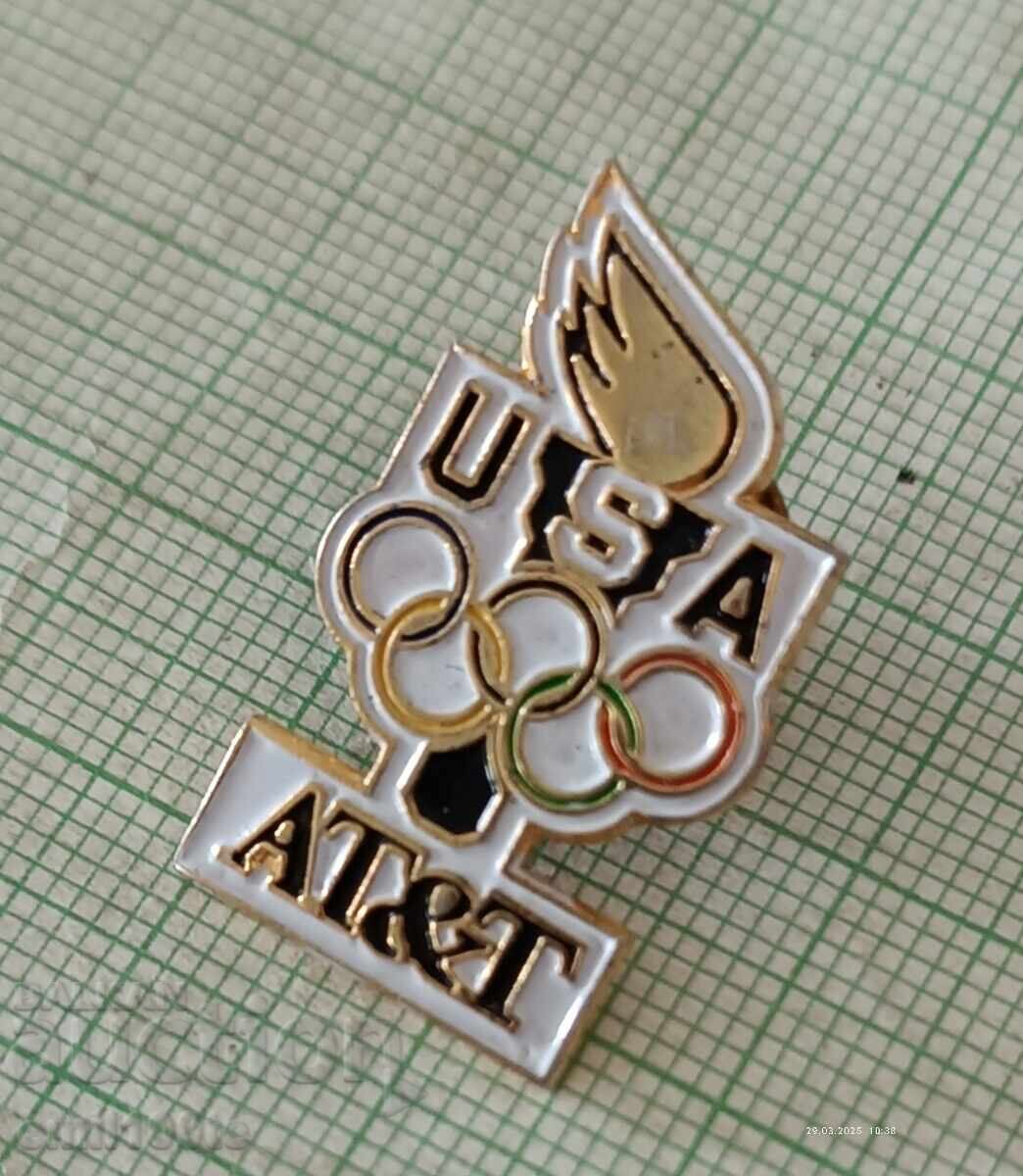 Badge - Olympics USA - Advertisement with price 4.00 BGN | € 2.05 Badge - Olympics USA - Advertisement with price 4.00 BGN | € 2.05