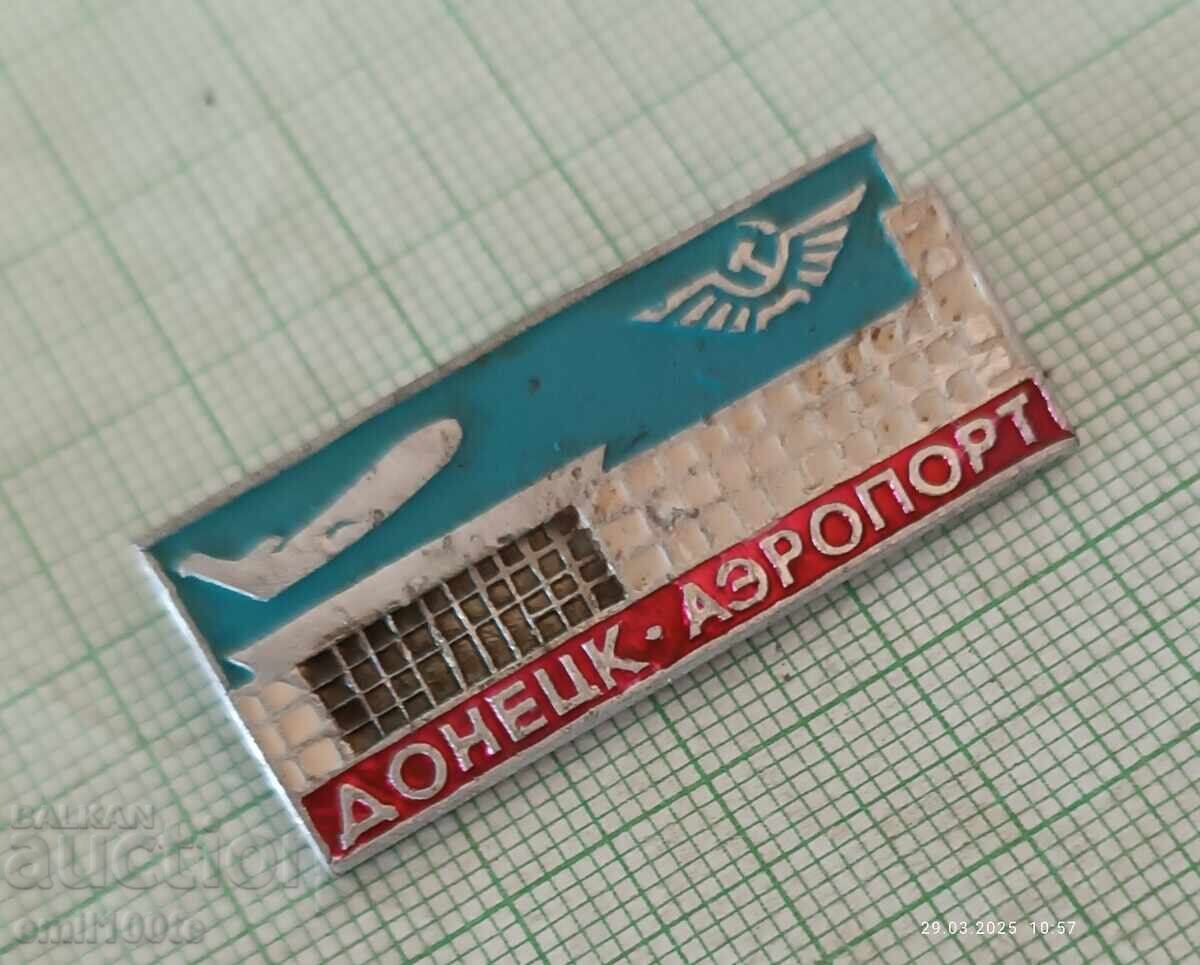 Auction Badge - Aeroflot Donetsk Airport Auction Badge - Aeroflot Donetsk Airport