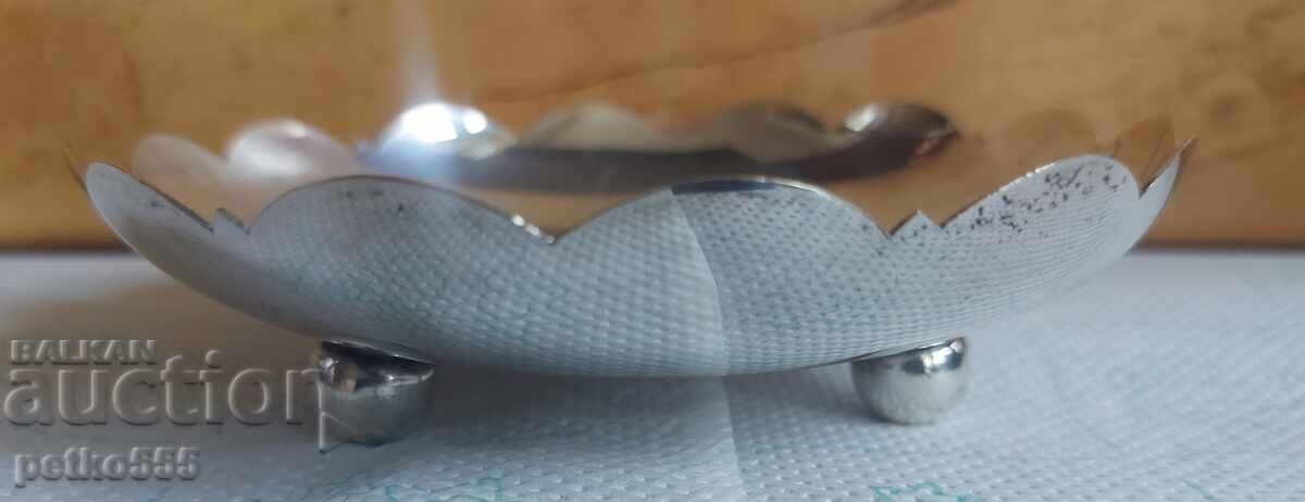 Auction Silver-plated dish bonbonniere marking Auction Silver-plated dish bonbonniere marking