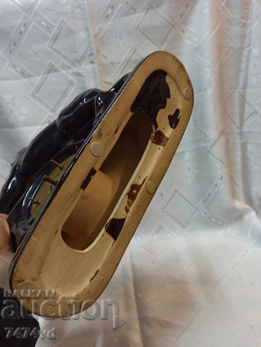 STAR GERMAN PORCELAIN TABLE CLOCK KON - 5 STAR GERMAN PORCELAIN TABLE CLOCK KON - 5