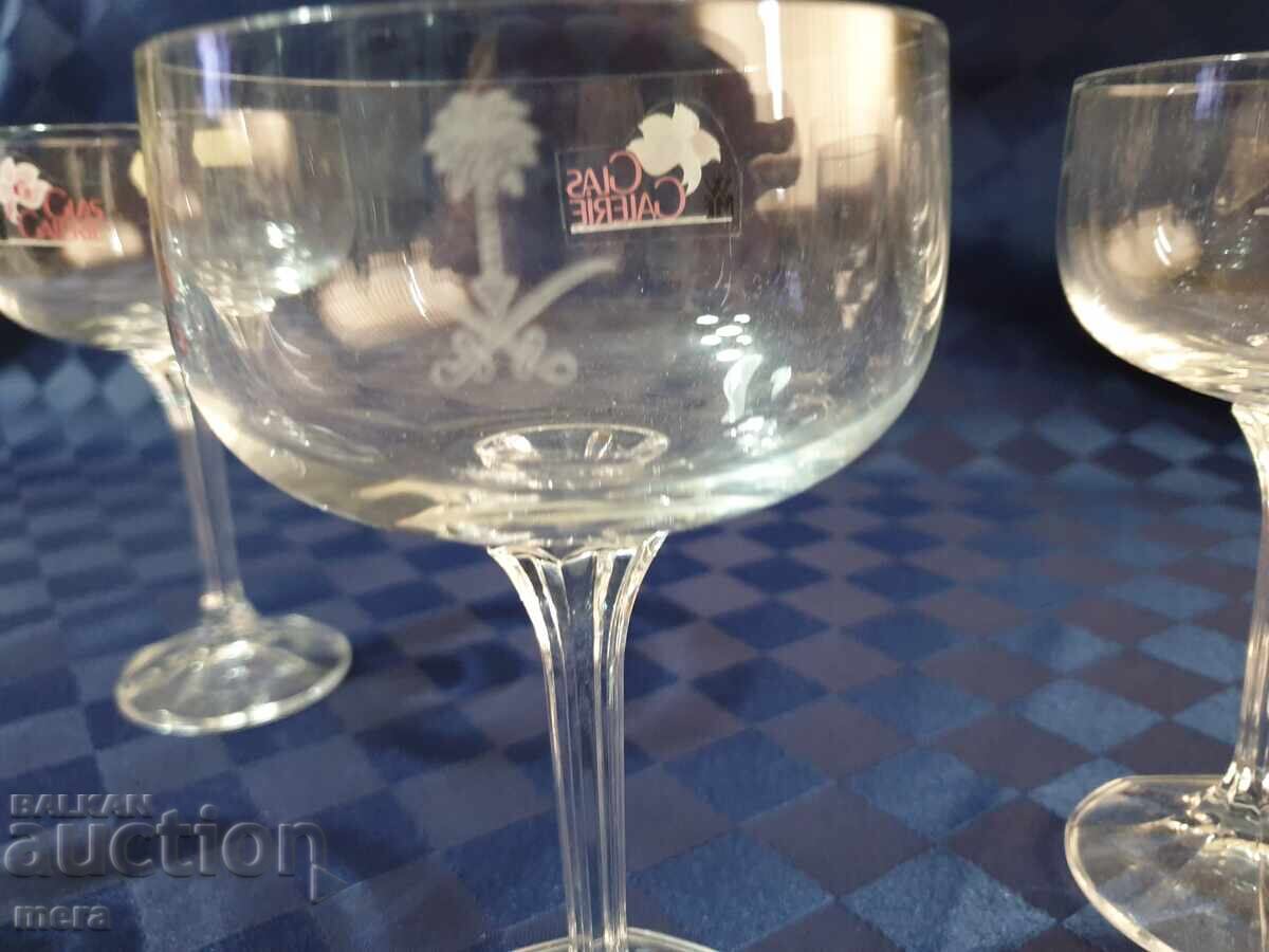 Licitație WMF - set pahare de șampanie din cristal Licitație WMF - set pahare de șampanie din cristal