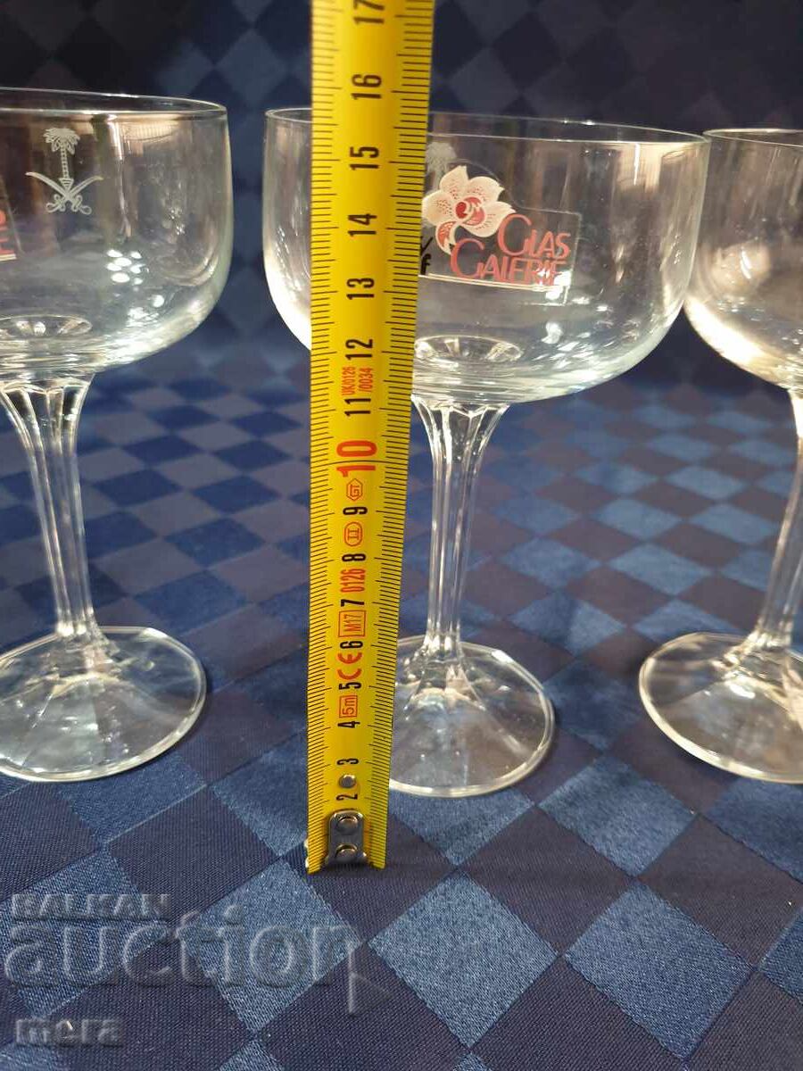 WMF - set pahare de șampanie din cristal - 5 WMF - set pahare de șampanie din cristal - 5