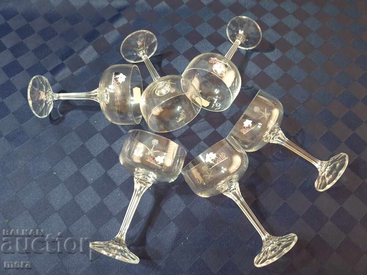 WMF - set pahare de șampanie din cristal - 7 WMF - set pahare de șampanie din cristal - 7