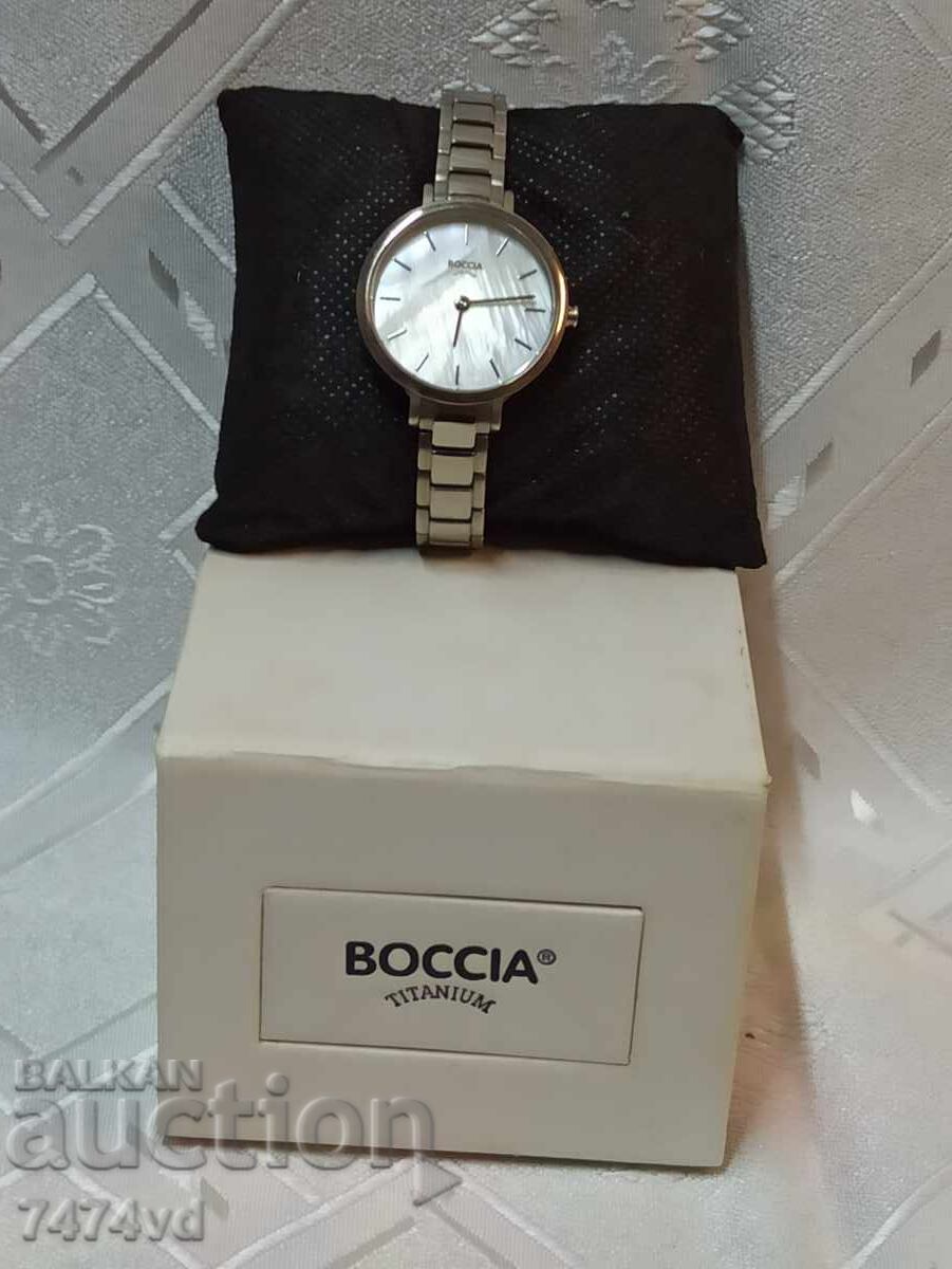 Stylish women's watch - BOCCIA TITANIUM 3268-01 with price 150.00 BGN | € 76.69 Stylish women's watch - BOCCIA TITANIUM 3268-01 with price 150.00 BGN | € 76.69