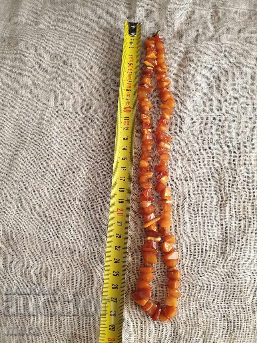 Necklace of raw Baltic amber with price 110.00 BGN | € 56.24 Necklace of raw Baltic amber with price 110.00 BGN | € 56.24