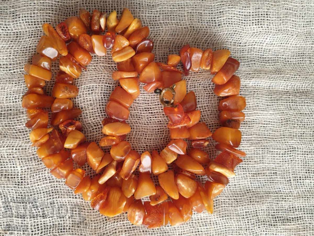 Delivery of Necklace of raw Baltic amber Delivery of Necklace of raw Baltic amber
