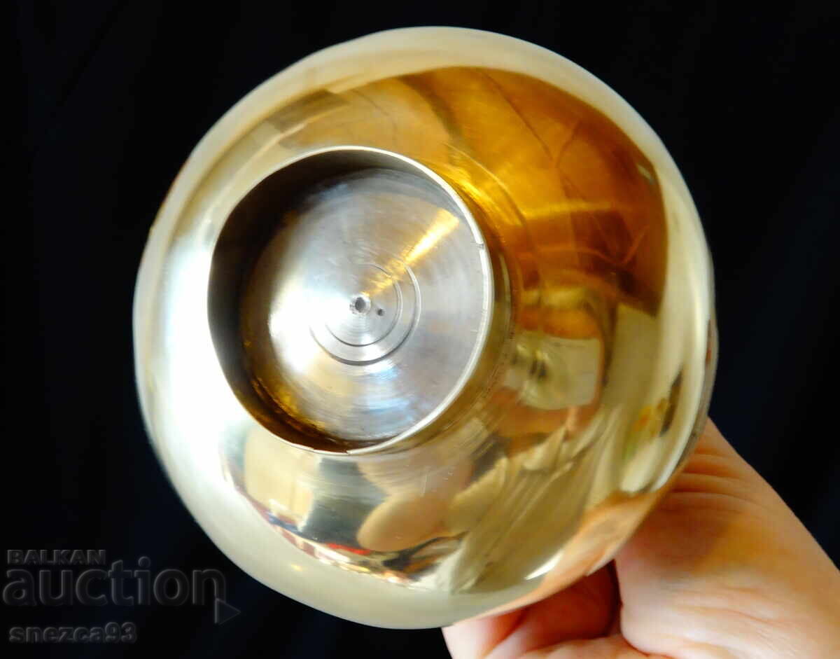 Antique English bronze jug for rakia, wine - 5 Antique English bronze jug for rakia, wine - 5