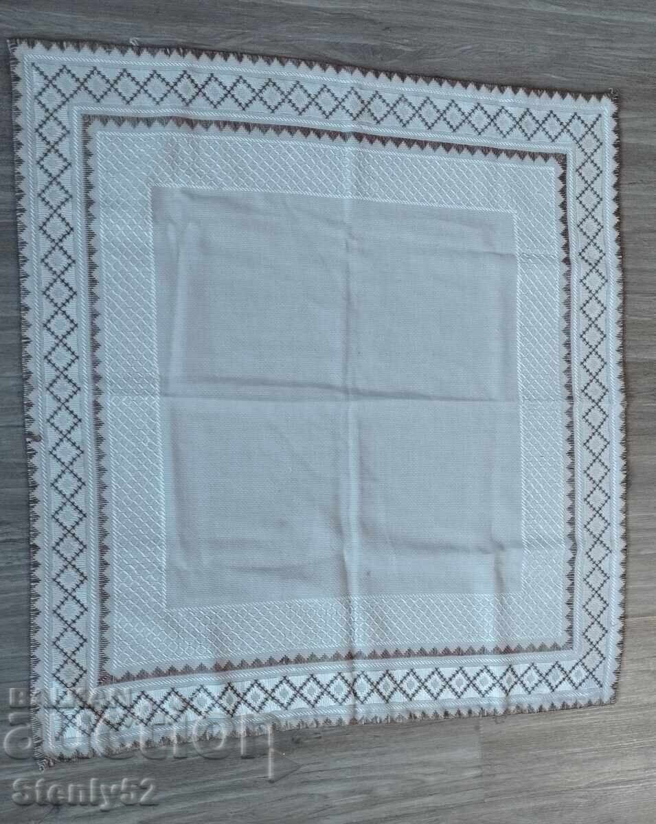Large square, tablecloth 74/70 cm, hand embroidery with price 40.00 BGN | € 20.45