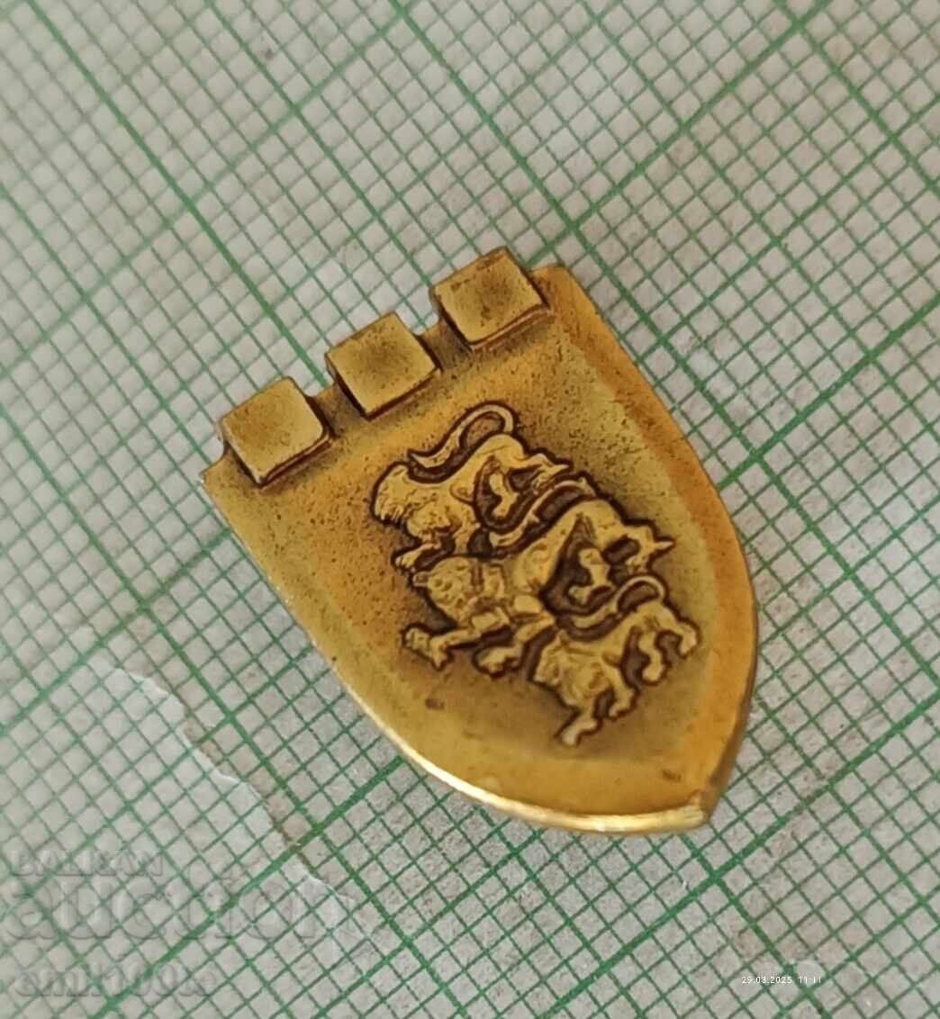 Auction  Badge - Veliko Tarnovo Coat of Arms