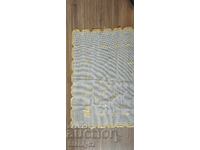 Fețe de masă, pătrat de tul 65/65 cm, broderie manuală